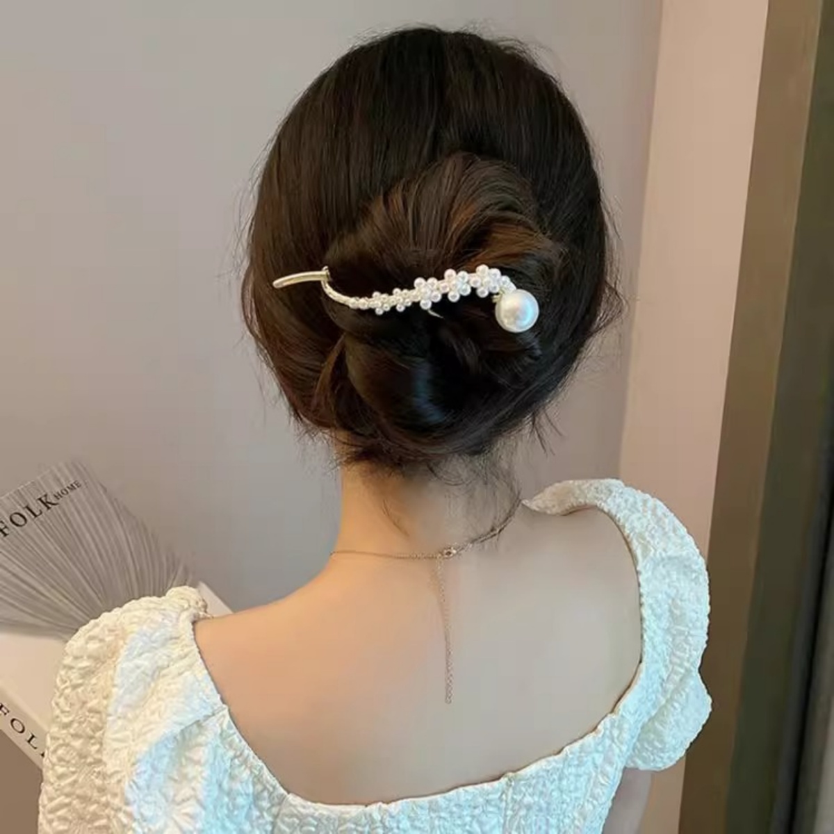 Elegant Glitter ไข่มุกผมคลิปสํ - Korean Lifestyle & Kids Boutique บทวิจารณ์และราคา