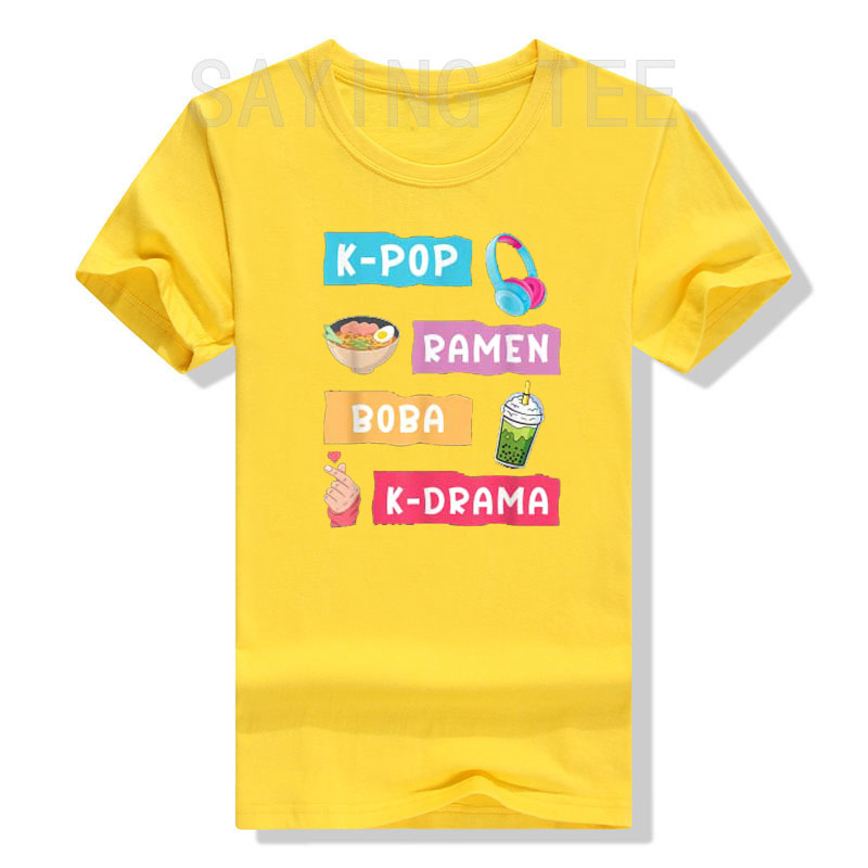 แฟชั่น K-Pop สำหรับแฟนๆเสื้อยื - Lifestyle Korean Drama บทวิจารณ์และราคา