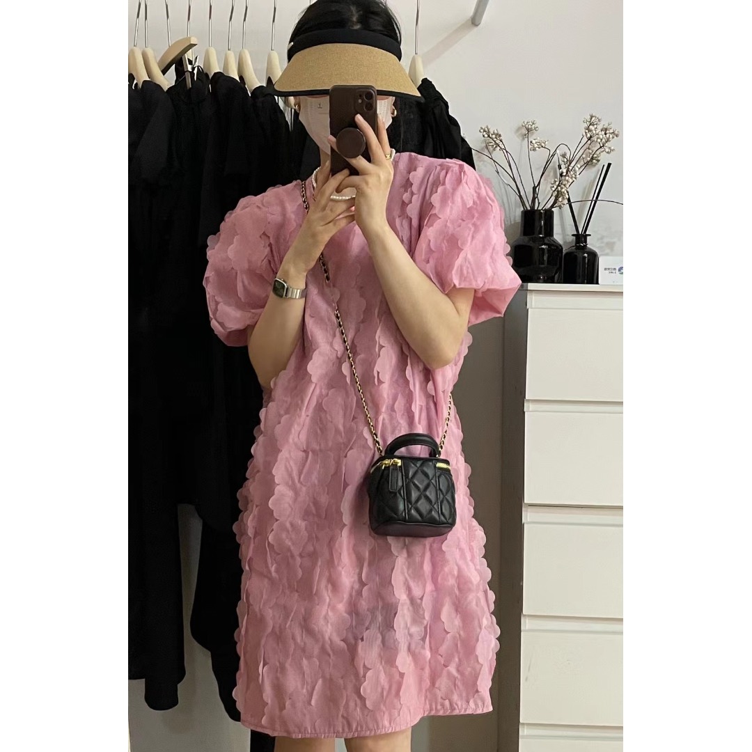 ชุดเดรสแขนฟองลายดอกไม้ สไตล์เก - Korean Lifestyle & Kids Boutique Photos บทวิจารณ์และราคา