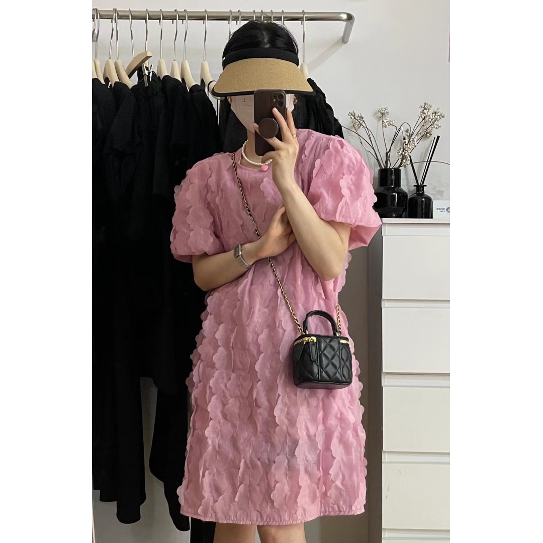 ชุดเดรสแขนฟองลายดอกไม้ สไตล์เก - Korean Lifestyle & Kids Boutique Photos บทวิจารณ์และราคา
