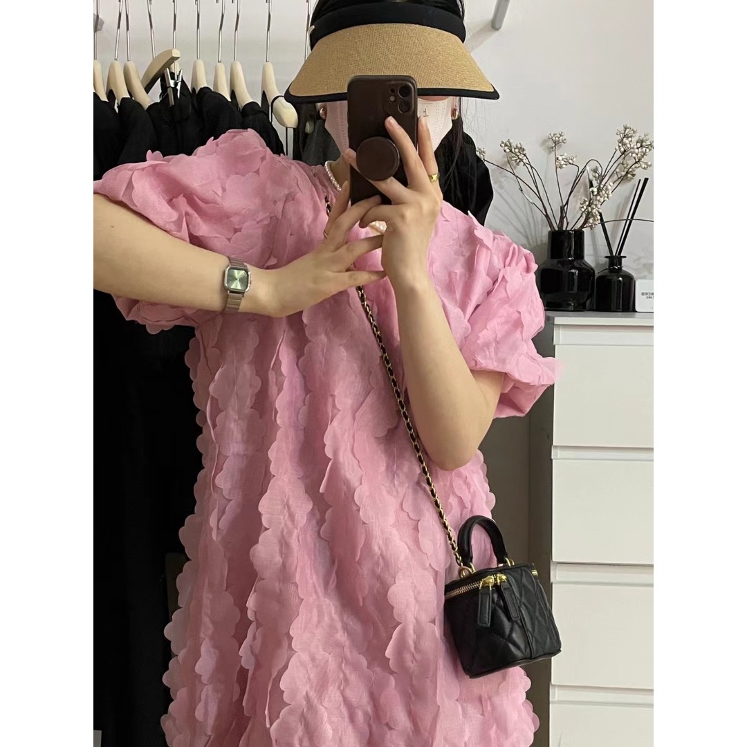 ชุดเดรสแขนฟองลายดอกไม้ สไตล์เก - Korean Lifestyle & Kids Boutique Photos บทวิจารณ์และราคา